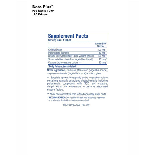 Beta Plus-180 Tablets
