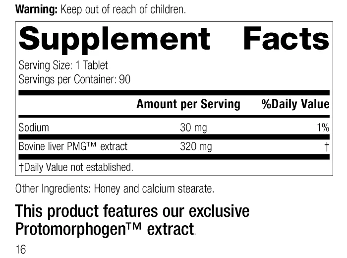 Hepatrophin PMG® - 90 Tablets