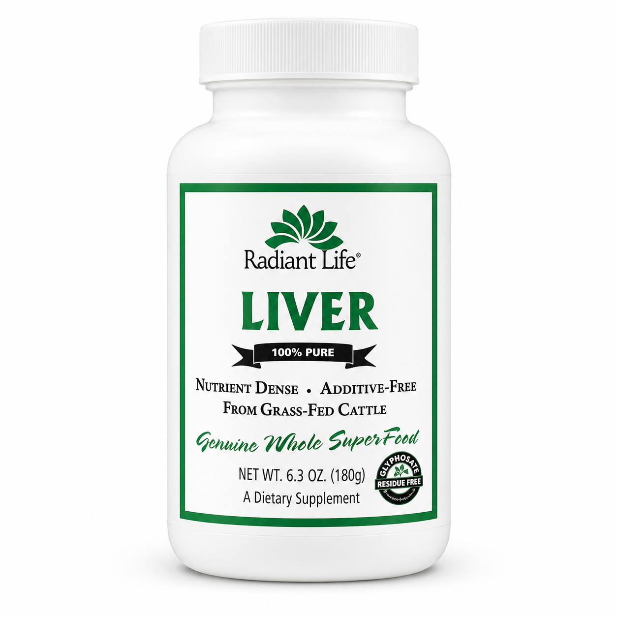 Liver (Desiccated) - 180 Capsules