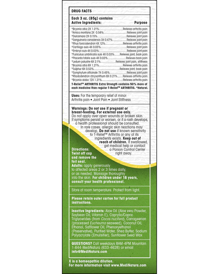 T-Relief Arthritis Ointment - 3 oz