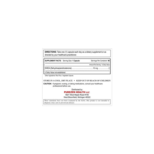 Dhea 10mg- 90 Capsules