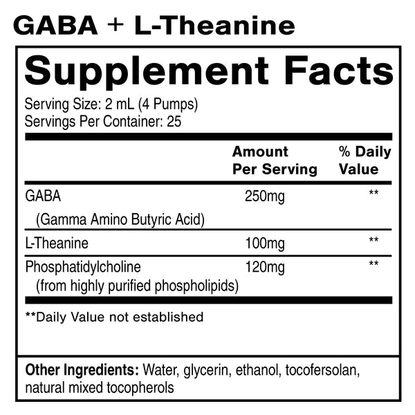 Gaba + L-Theanine - 50ml