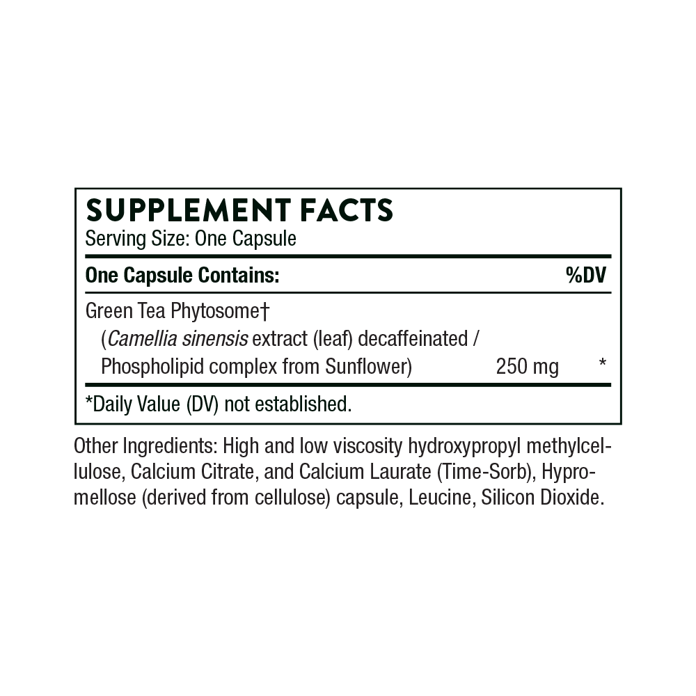 Green Tea Phytosome - 60 Capsules