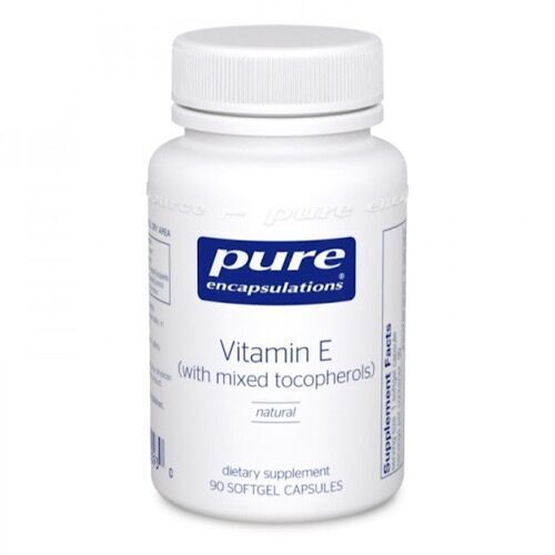 Vitamin E (with mixed tocopherols) - 90 Capsules