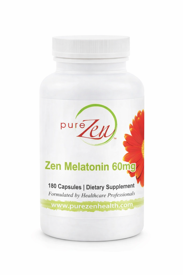 Zen Melatonin 60mg - 180 Capsules
