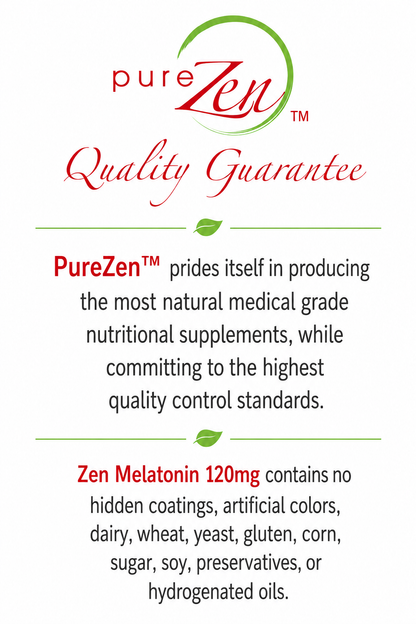 Zen Melatonin 120mg - 100 Capsules