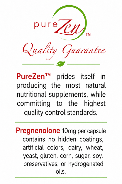 Pregnenolone 10mg- 90 Capsules