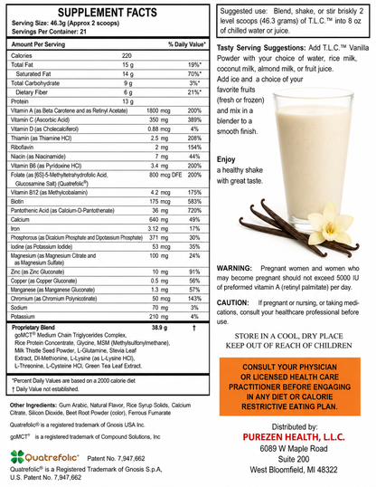 Total Liver Care (TLC) Vanilla- 965 Grams
