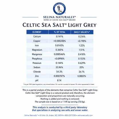 Celtic Sea Salt® Light Grey- 1lb