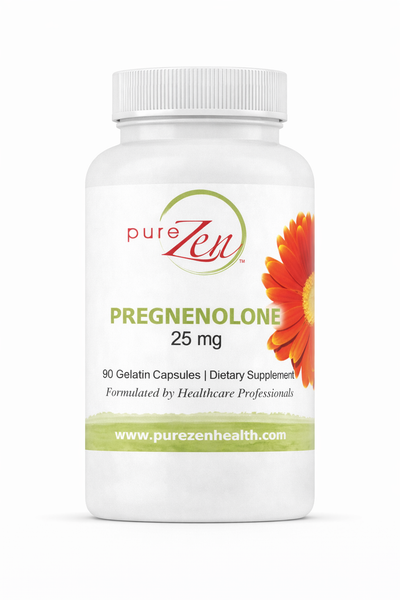 Pregnenolone 25mg- 90 Capsules