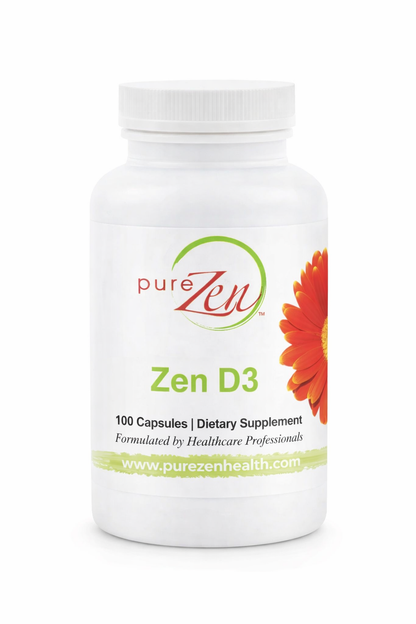 Zen D3 (50,000IU)- 100 Capsules