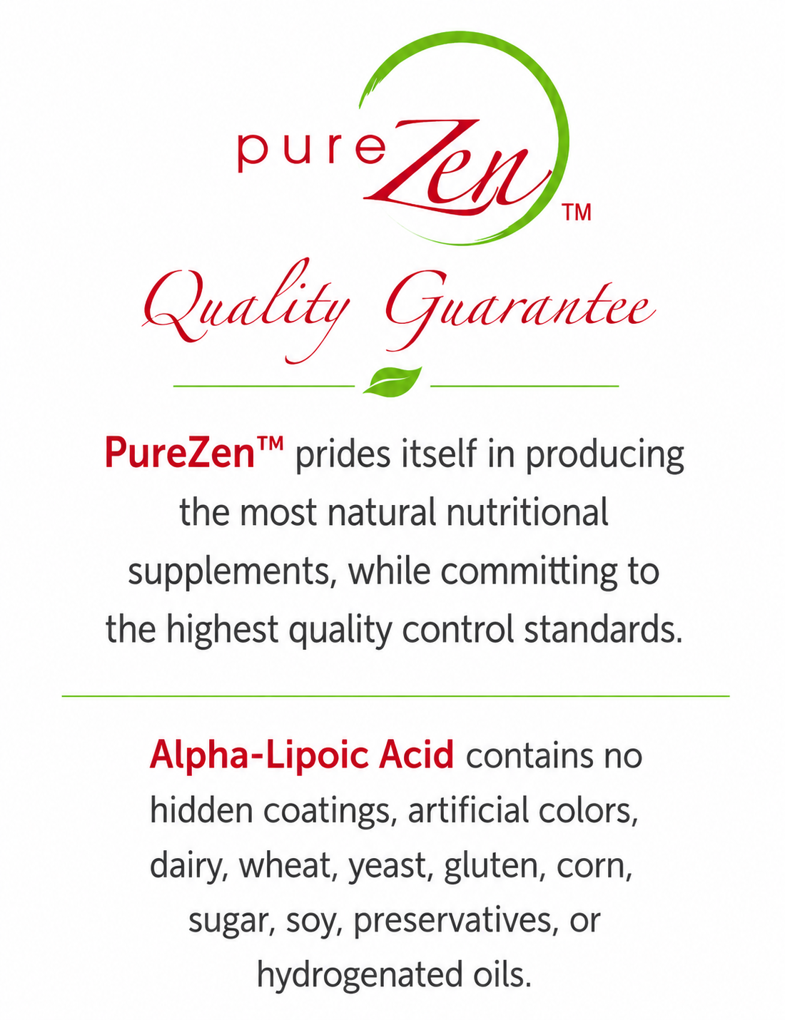 Alpha Lipoic Acid- 90 Capsules