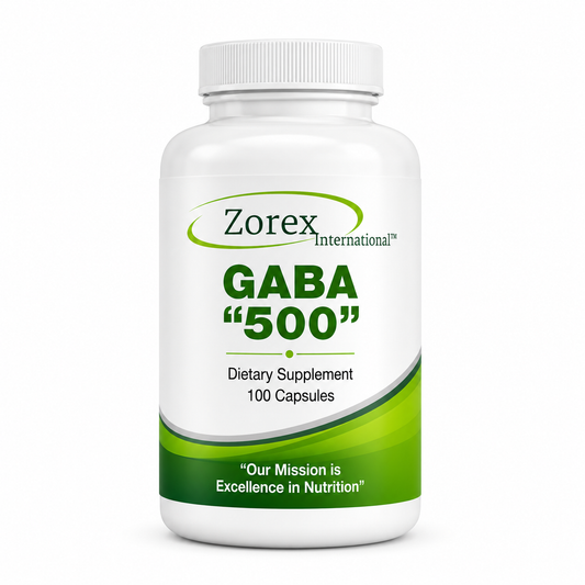 GABA 500 - 100 Capsules