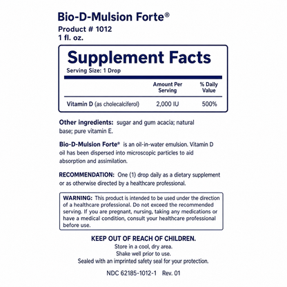 Bio D Mulsion Forte - 1 Ounce Bottle
