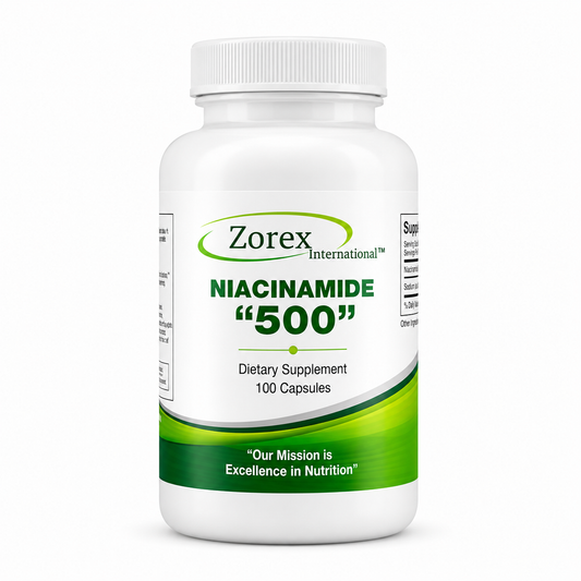 Niacinamide 500 - 100 Capsules