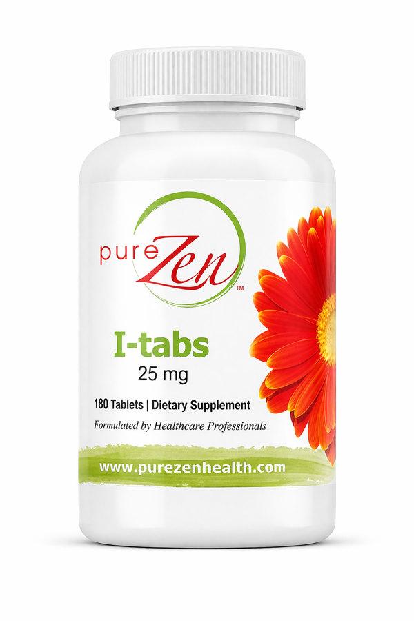 I-tabs Iodine 25mg- 180 Tablets