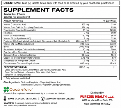 Gluc Control- 120 Tablets