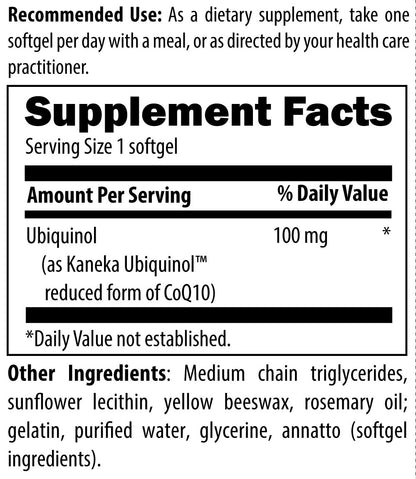 CoQnol 100mg - 60 Capsules