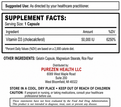 Zen D3- 100 Capsules