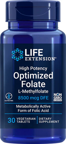 High Potency Optimized Folate (l-methylfolate) - 30 Tablets