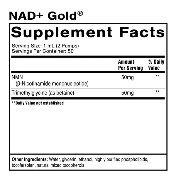 Nad + Gold - 50ml