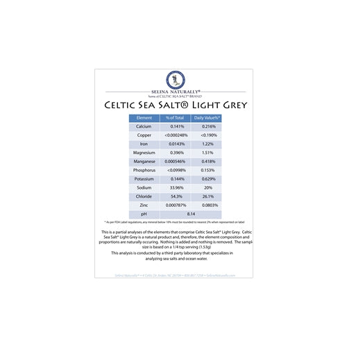 Celtic Sea Salt® Light Grey- 1lb