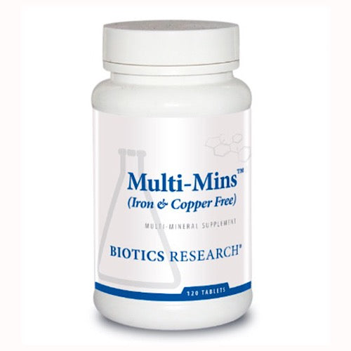 Multi-mins Iron & Copper Free - 120 Tablets