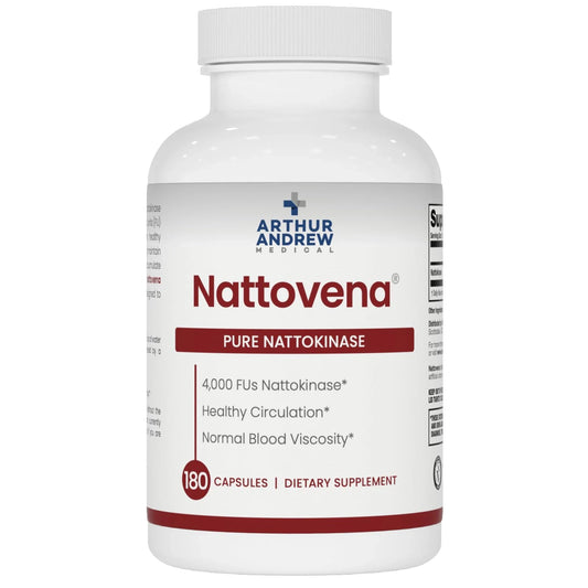 Nattovena - 180 Capsules (REPLACES Nattovita &Nattokinase)